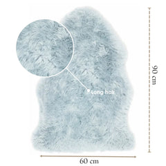 Silky Soft Duck Egg Genuine Sheepskin Rug