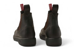 Rossi - 303 Endura Dark Brown Leather Chelsea Boots
