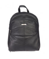 Black Sheep Nappa Triple Compartment Medium Backpack