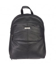 Black Sheep Nappa Triple Compartment Medium Backpack