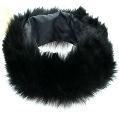 Ladies Black Toscana Sheepskin Headband