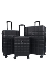 Coker Set of 3 Soft Shell Black Suitcases