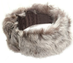 Ladies Taupe Toscana Sheepskin Headband