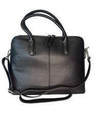 Womens Black Shoulder Bag Ladies & Carry Handle