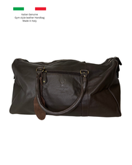 Men's Leather Gym Bag