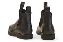 Rossi - 607 Booma Black Leather Chelsea Boots