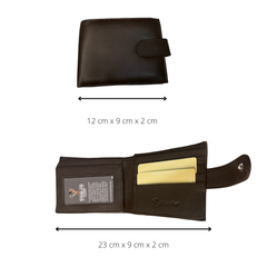 Men's Brown Leather Wallet