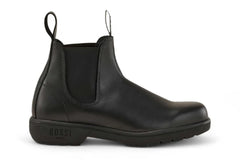 Rossi - 303 Endura Black Leather Chelsea Boots