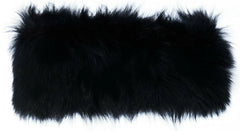 Ladies Black Toscana Sheepskin Headband