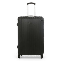 Corowa Large Soft Shell Black Suitcase