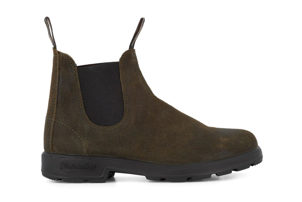 *Available for Pre-Order* Blundstone - 1615 Deep Olive Suede Chelsea Boots