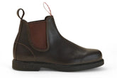 Rossi - 607 Booma Dark Brown Leather Chelsea Boots