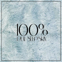 Silky Soft Duck Egg Genuine Sheepskin Rug