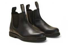 Rossi - 607 Booma Black Leather Chelsea Boots