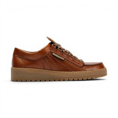 Mephisto - Rainbow Heritage 4778 Men's Chestnut Brown Leather Walking Shoes