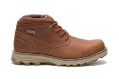 Caterpillar - Men's Elude Brown Leather Waterproof Work Boots