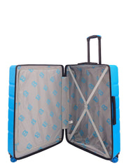 Coker Large Soft Shell Blue Suitcase