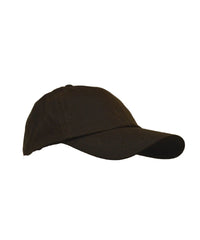 Wax Baseball Cap - BROWN