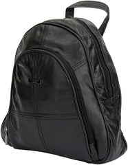 Black Sheep Nappa Zipped Backpack