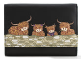 *NEW IN* Mala - Bella Family Black Tri Fold Purse with RFID