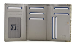 *NEW IN* Mala - Bella Family Grey Tri Fold Purse with RFID
