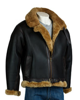 Men's Charm Exclusive Irvin Style Sheepskin Flying Jacket
