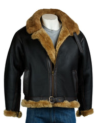 Men's Charm Exclusive Irvin Style Sheepskin Flying Jacket