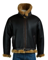 Men's Charm Exclusive Irvin Style Sheepskin Flying Jacket