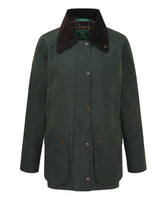 Women's Countrygirl Wax Jacket - GREEN