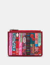 *PRE-ORDER AVAILABLE FOR SUMMER DELIVERY* New Disguise - Vegan Leather Luminary Bookworm Zip Top Coin Purse with RFID