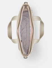 Yoshi - Country Cottage Leather Grab Bag with Detachable Shoulder Strap