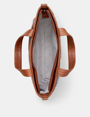 Yoshi - Shakespeare Bookworm Leather Grab Bag with Detachable Shoulder Strap