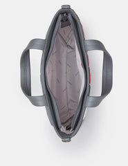 Yoshi - Bronte Bookworm Leather Grab Bag with Detachable Shoulder Strap