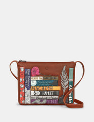 *SOME AVAILABLE FOR PRE-ORDER* Yoshi - Shakespeare Bookworm Leather Cross Body Bag