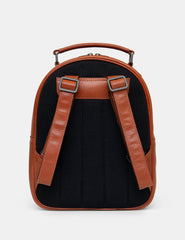 Yoshi - Highland Cow Blue Harris Tweed Rucksack