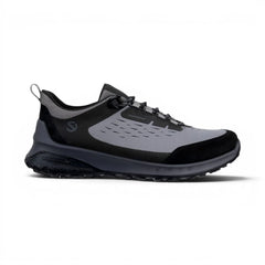 Ecco - Men's Steel Grey Leather Waterproof Casual Shoes: ULT-TRN