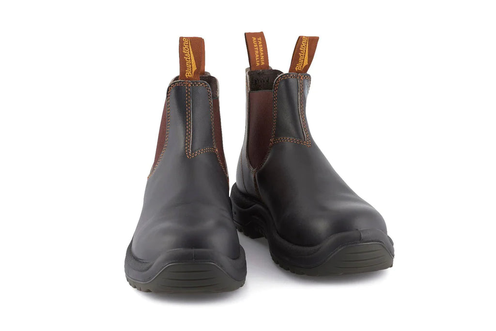 *Available for Pre-Order* Blundstone - 192 Brown Steel Toe Capped Leather Chelsea Boots