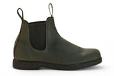Rossi - 607 Booma Moss Green Leather Chelsea Boots