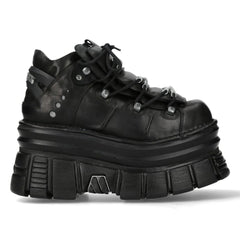 NEW ROCK -  M-106-C178 - Lace Up Tower Shoes