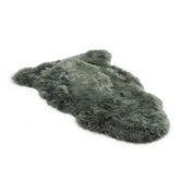 Silky Soft Thyme Green Genuine Sheepskin Rug