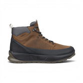 Ecco - Men's Camel & Black Leather Waterproof Hiking Boots: Byway 2.0