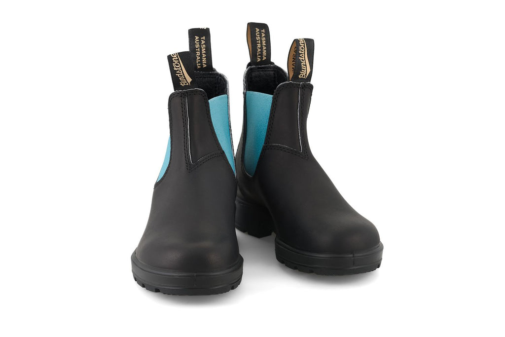 *Available for Pre-Order* Blundstone - 2207 Black & Teal Leather Chelsea Boots