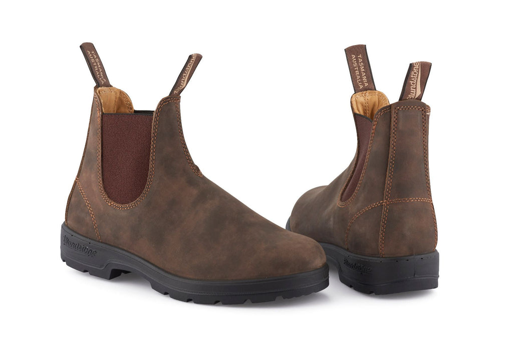 *Available for Pre-Order* Blundstone - 585 Rustic Brown Leather Chelsea Boots
