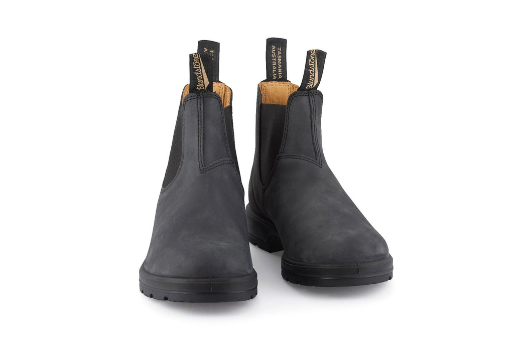 *Available for Pre-Order* Blundstone - 587 Rustic Black Leather Chelsea Boots