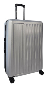 Cullman Large Hard Shell Silver Suitcase