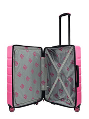 Coker Medium Soft Shell Pink Suitcase
