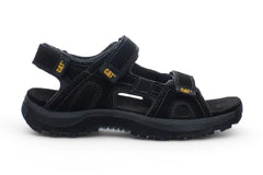 Caterpillar - Men's Giles Black Leather Sandals