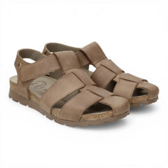 Panama Jack - Men's C8 Stanley Taupe Leather Waterproof Sandals