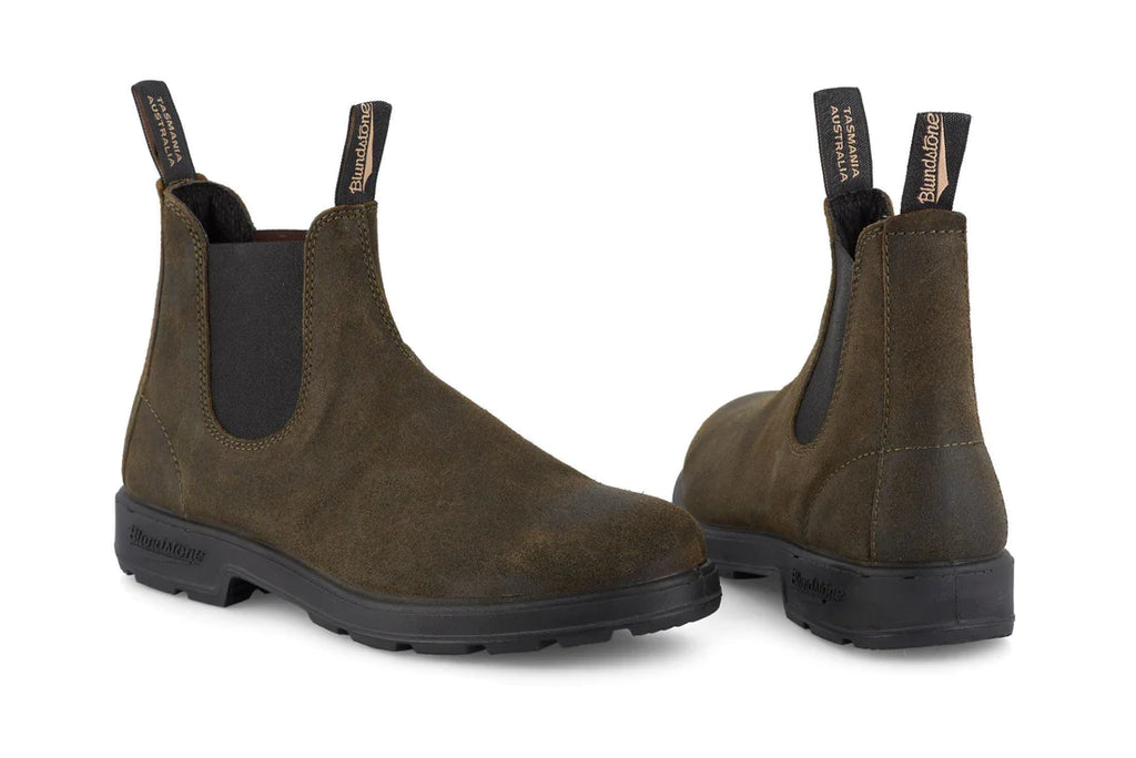 *Available for Pre-Order* Blundstone - 1615 Deep Olive Suede Chelsea Boots