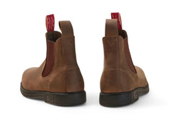 Rossi - 607 Booma Rustic Brown Leather Chelsea Boots